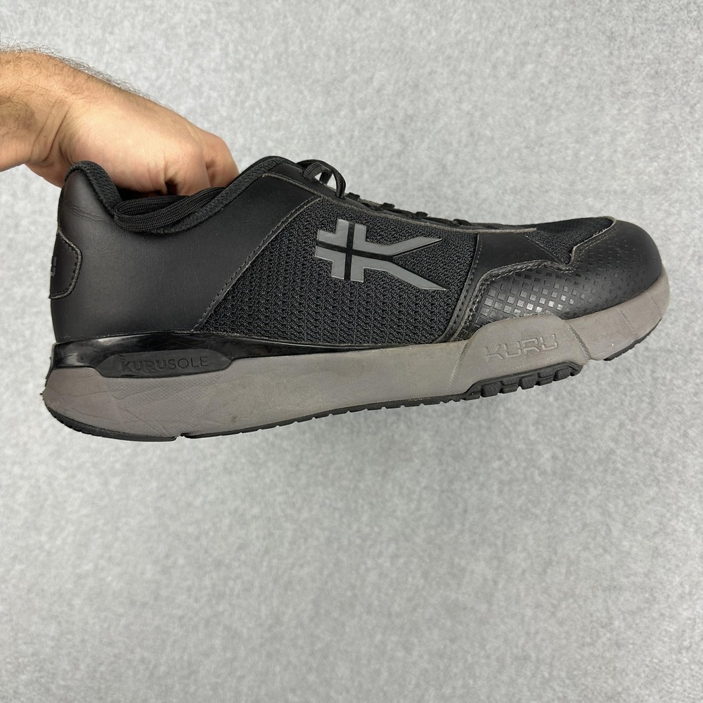 KURU Shoes Mens Size 14 Wide Black Mesh Walking Athletic Sneakers 105007140 - Picture 7 of 11